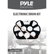 Pyle PTEDRL11 Drum Kit manual cover