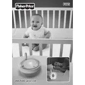 Fisher Price Mattel BabyGear Long Distance 900 MHz P3115 Monitor manual cover