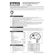 Sealey PC20SD20V Vacuum manual cover