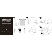 Dell Alienware AW920H Headset manual cover