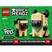 LEGO Pets 40440 Construction Set manual cover