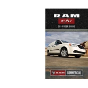 Ram Cargo Van 2014 Van