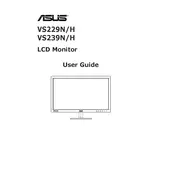 ASUS VS239HV Monitor manual cover