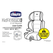 Chicco Kid Fit Zip Car Seat manual cover