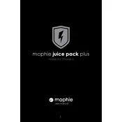 Mophie iPhone 5 Juice Pack Plus Battery Case manual cover