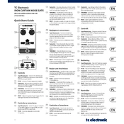 TC Electronic IRON CURTAIN NOISE GATE manual cover