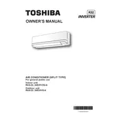 Toshiba RAS-22E2AV2G-A Air Conditioner manual cover