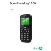 Doro PhoneEasy 508 Phone manual cover