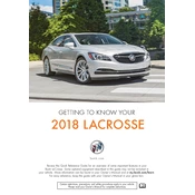 Buick LaCrosse 2018 manual cover