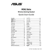 ASUS ROG Strix Wireless Headphones manual cover