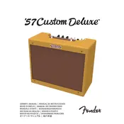 Fender 57 Custom Deluxe 8150500100 120V 60Hz US Amplifier manual cover