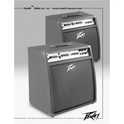 Peavey Ecoustic Series 110 Amplifier manual cover