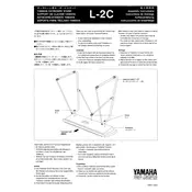 Yamaha L-2C Piano manual cover