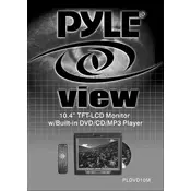 Pyle PLDVD10M Monitor manual cover