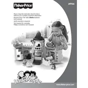 Fisher Price Mattel Lil Kingdom Palace J4966 Toy manual cover