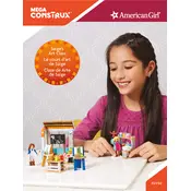 Mega Construx Mattel American Girl Saige Art Class FGY50 Construction Set manual cover