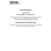 Toshiba 40L1543DG TV manual cover