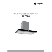 Caple ZRC900 Hood manual cover