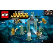 LEGO Super Heroes 76085 Construction Set manual cover