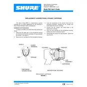 Shure R89 Cartridge manual cover