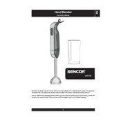 Sencor SHB 4355 Blender manual cover