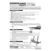Sealey LAD001 Ladder manual cover