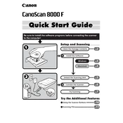 Canon CanoScan 8000F manual cover