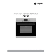 Caple C2238 Oven manual cover