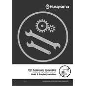 Husqvarna DXR 250 Accessory Mounting Demolition Robot manual cover