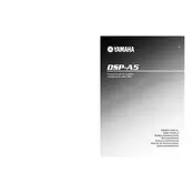 Yamaha DSP-A5 Amplifier manual cover