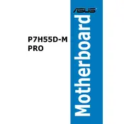 ASUS P7H55D-M PRO Motherboard manual cover