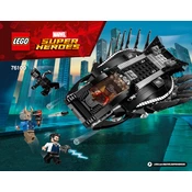 LEGO Black Panther 76100 Construction Set manual cover