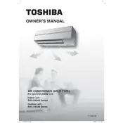 Toshiba RAS-24SAV Air Conditioner manual cover