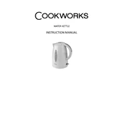 Cookworks 8742119 KE01109-GS Kettle manual cover