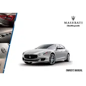 Maserati Quattroporte 2016 Sedan manual cover