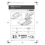 Bosch 1 600 A00 1FS Accessories manual cover