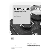 Grundig GIGA7235260XE Hob manual cover