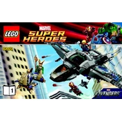 LEGO Avengers 6869-1 Construction Set manual cover