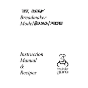 Schneider SCBM 02-1 Bread Maker manual cover