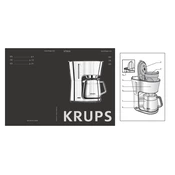 Krups KT600E50 Coffee Machine manual cover