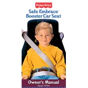 Fisher Price Mattel Safe Embrace Booster Car 79750 Seat manual cover