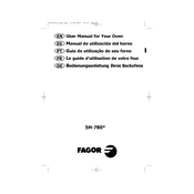 Fagor 5H-780X Oven manual cover