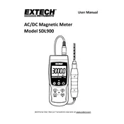 Flir Extech SDL900 Meter manual cover