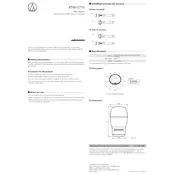 Audio-Technica ATW-C710 Microphone manual cover