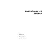 Xerox Splash DC Series Ver.v4.0 Server manual cover