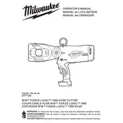 Milwaukee M18 2777-20 Cutter manual cover