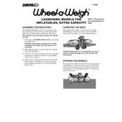 Davis Wheel-A-Weigh 1488 Launching Wheel manual cover