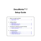 Xerox DocuWork 7 Software manual cover