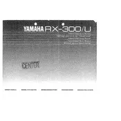 Yamaha RX-300 U Receiver manual cover