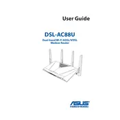 ASUS DSL-AC88U Router manual cover